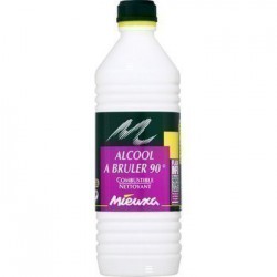 ALCOOL A BRULER FLACON 1 L.