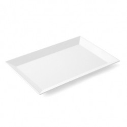 PLAT GLACIERE 29 X 19 BLANC REF 753