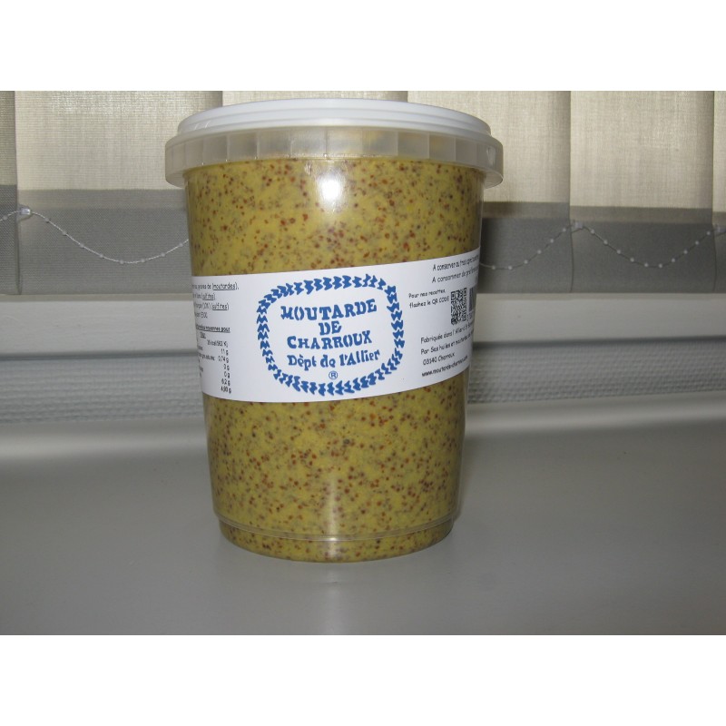 Ou Trouver De La Moutarde De Charroux MOUTARDE DE CHARROUX 1 KG - COOPERATIVE DES CHARCUTIERS